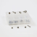 Customized small machine screws With Plastic Box Packing